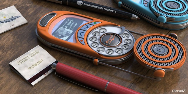 Стильная мобилка с диском