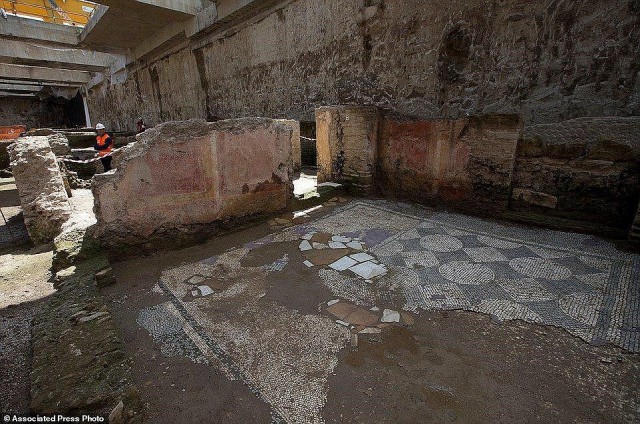 В Риме нашли 2-тысячелетнюю виллу командира — на глубине 12 метров под землей