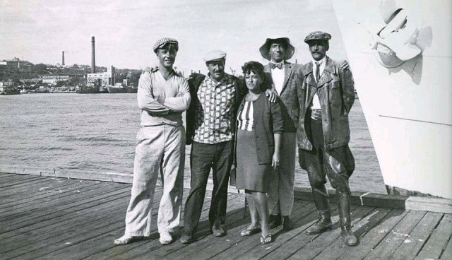 В память о съёмках...