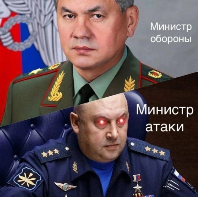 Суровикин ещё и художник.