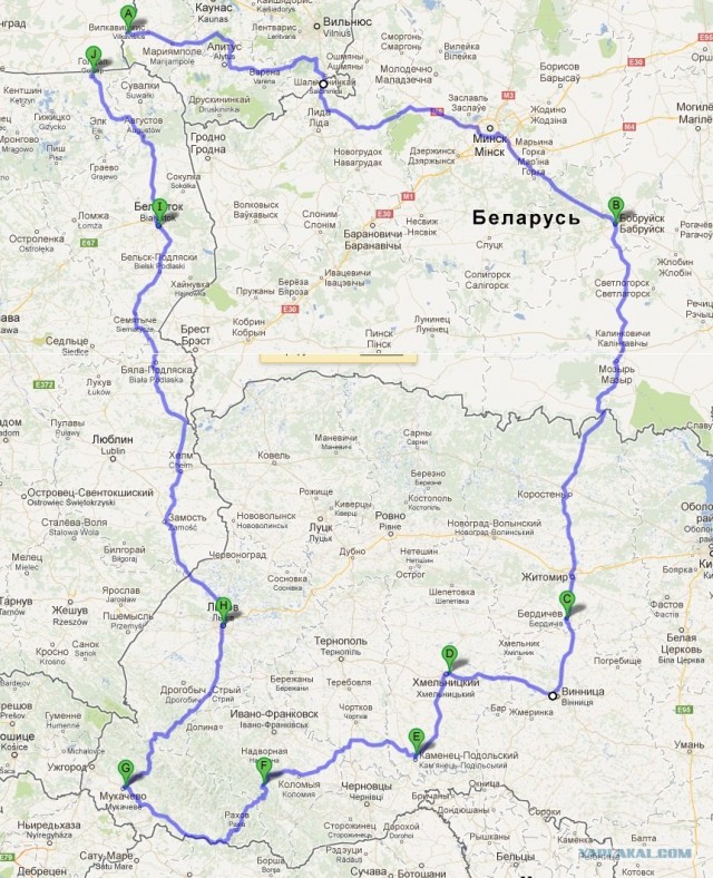 Путешествие по Западной Украине