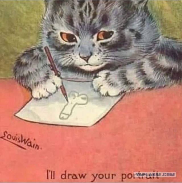 Котики стали мемом еще в XIX веке