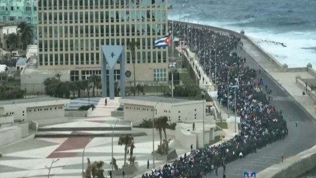 Куба прощается со своими героями, погибшими в Венесуэле