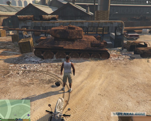 GTA 5 пасхалка для любителей WOT
