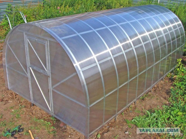 Нюансы арочных теплиц из поликарбоната.