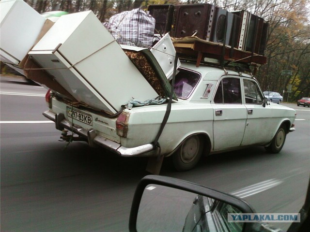 Дачники на дорогах. Началось