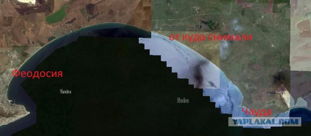 В Крыму Черное море стало желтым