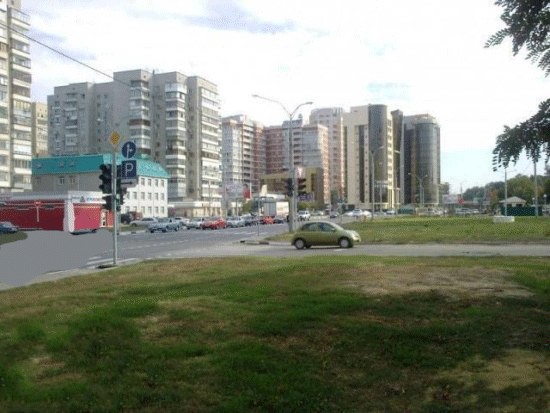 Удобно припарковалась
