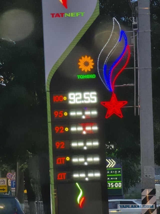 Про цены на бензин