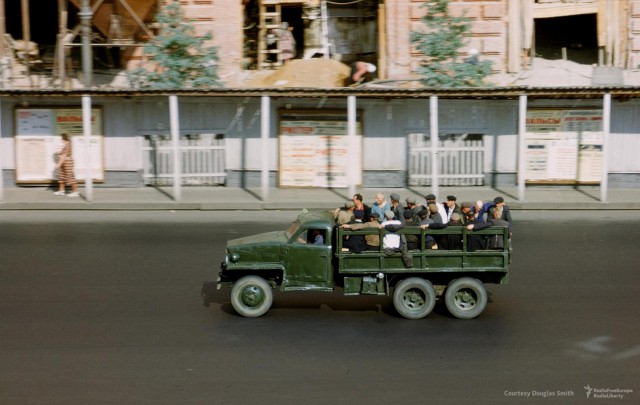 Москва 1952-1954 в цвете