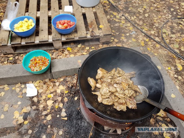 Блюда для казана, на природе и свежем воздухе