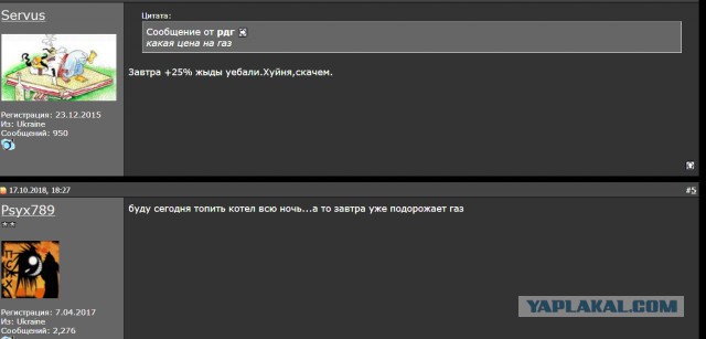 Власти Украины повысили цены на газ для населения на 23,5%