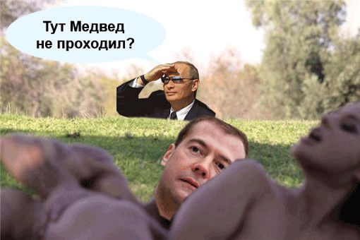 Фотожаба: Тут медвед не проходил?