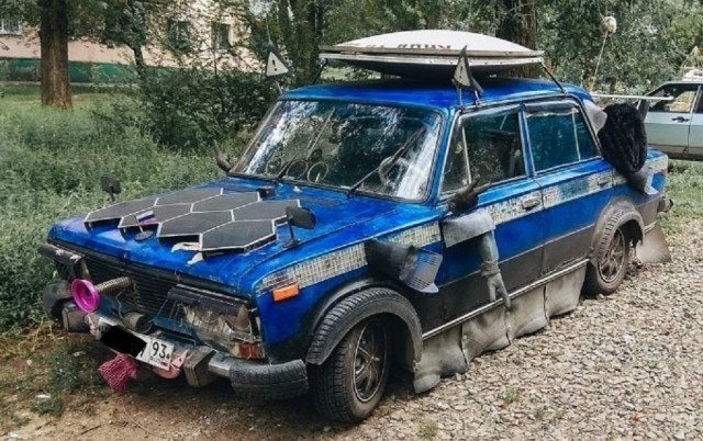 Подборка "гениев" автотюнинга
