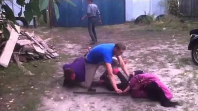 В окне под вечер...