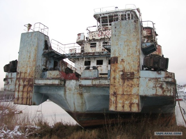 Кладбище советских кораблей