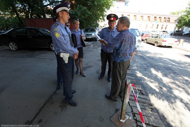 Захваты под личные парковки
