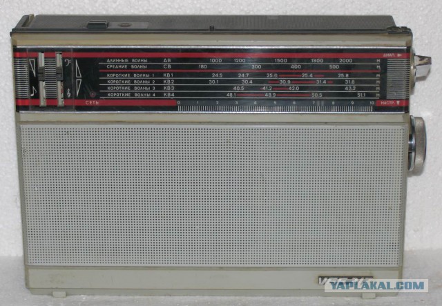 Russian 80-90s transistor radios