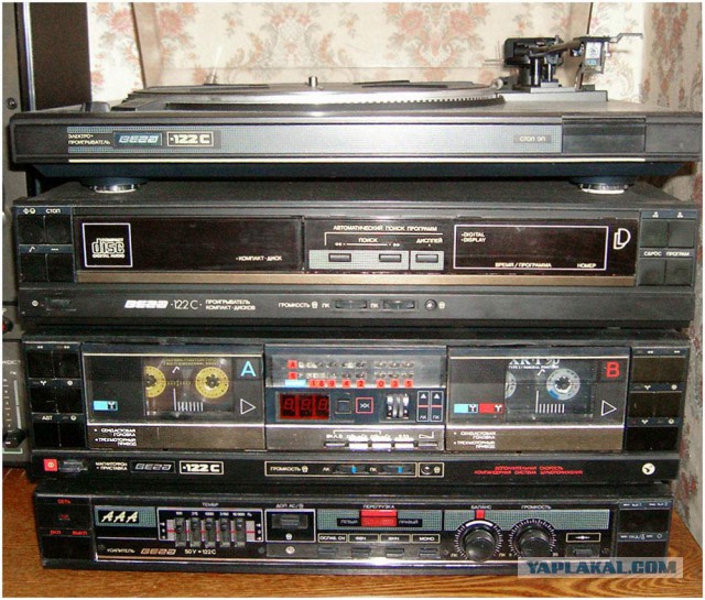 Стационарные кассетные магнитофоны