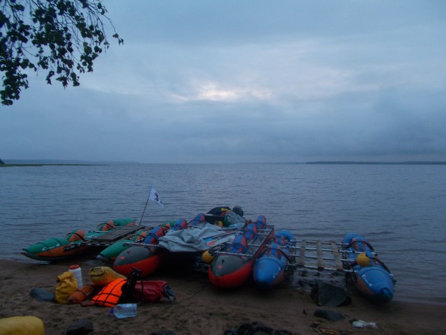 Сплав по реке Умба, Кольский полуостров с выходом в Белое море