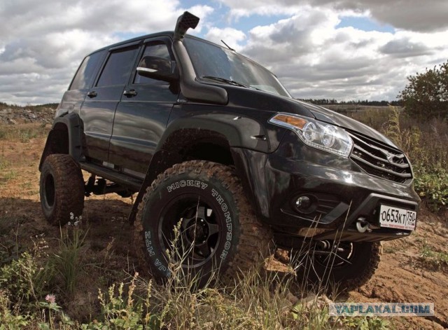 UAZ Patriot с турбодизелем Cummins ISF 2.8... 175 л.c / 520 Нм! Валит!