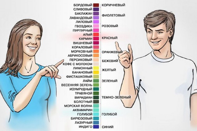 33 оттенка красного
