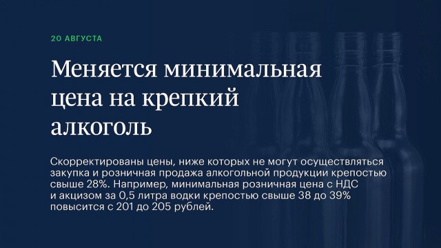 Какие законы начнут действовать в России с августа