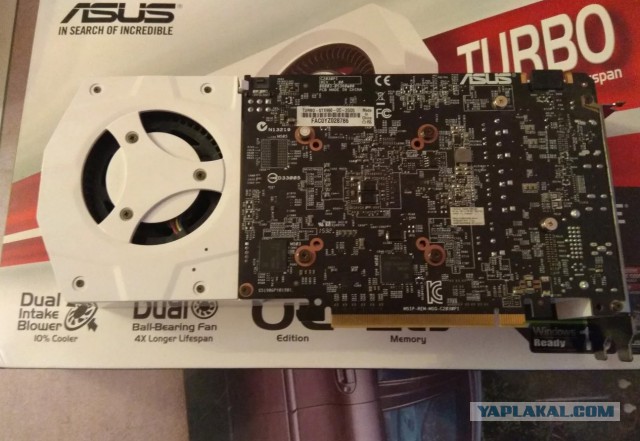 Продам видеокарту Asus GeForce GTX 960 Turbo 2 gb