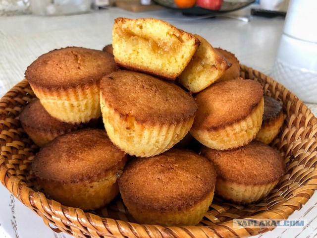 Кукурузные кексы. Без глютена.