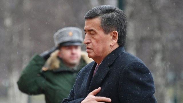 Президент Киргизии ушёл в отставку
