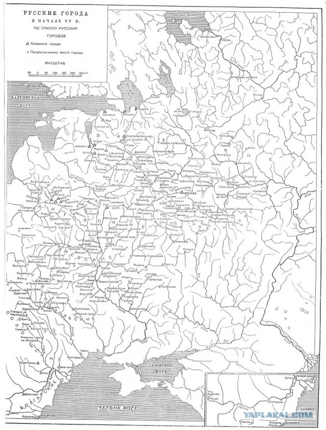 Карта Украины и приграничья