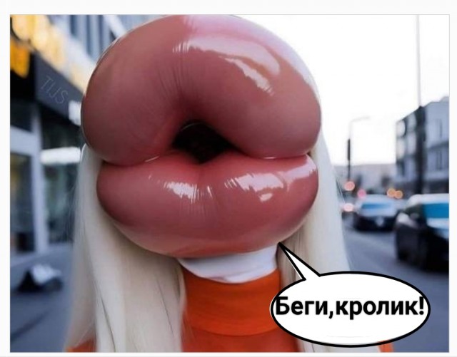 Утиные губы как маркер...
