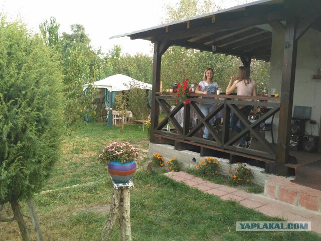 Террасу запилил