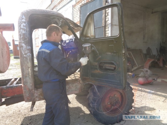 Восстановление советской пожарной машины