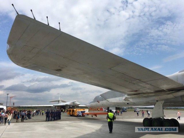 Новый бомбардировщик Ту-22М3М представлен в Казани. Фоторепортаж