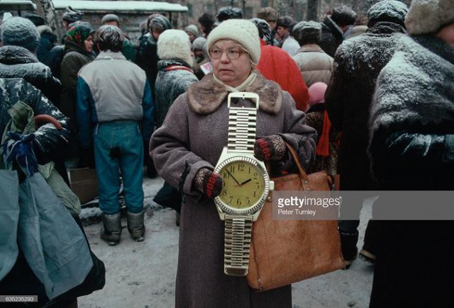 1991. Москва в объективе западных корреспондентов