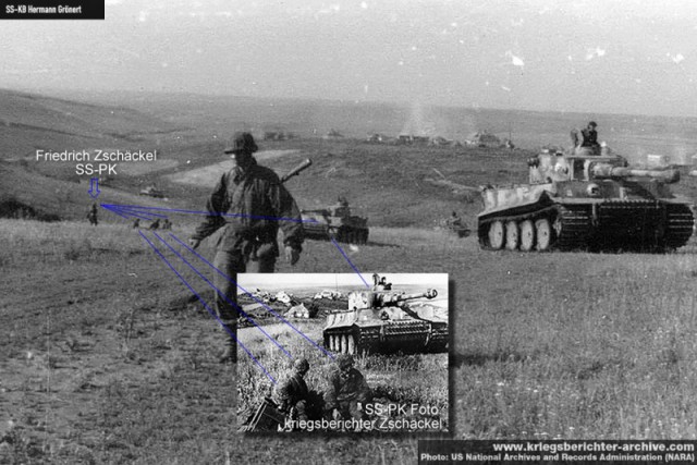 2.SS-Panzer Division "Das Reiсh" в хуторе Яхонтов под Белгородом: 5 июля 1943 г, 6 часов утра