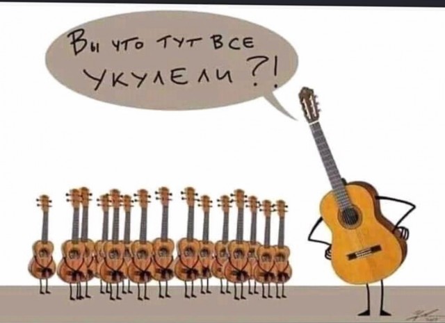 Укулеле. Гавайская гитара.