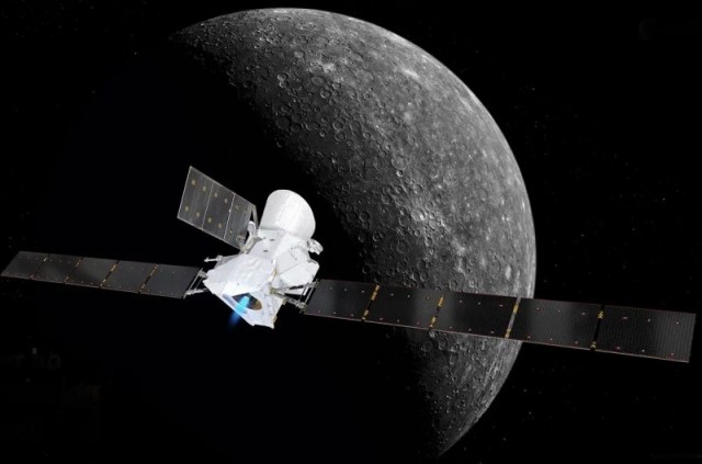 Зонд BepiColombo сделал снимки Меркурия с расстояния 165 км и передал данные о магнитной среде
