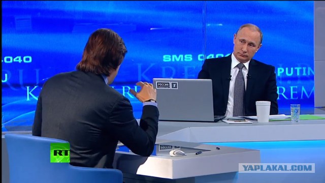 «Прямая линия» с Владимиром Путиным