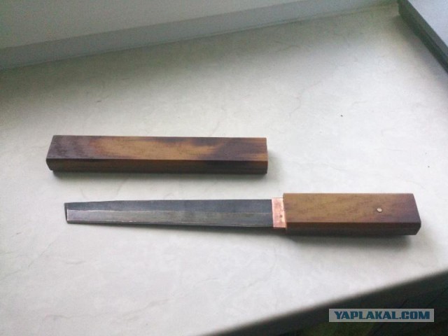 Первый ножик своими руками