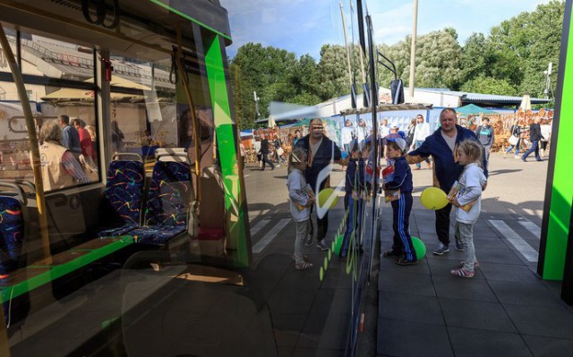 В Минске представили белорусский электробус