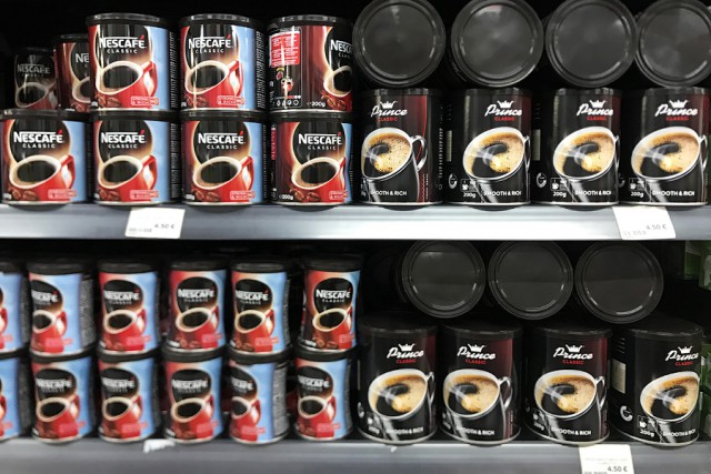 Невероятные цены на продукты в Косово