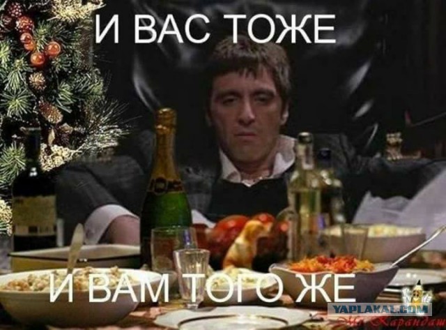 Ну, понеслась! Поздравления с Новым Годом по всей географии ЯПлакалъ!