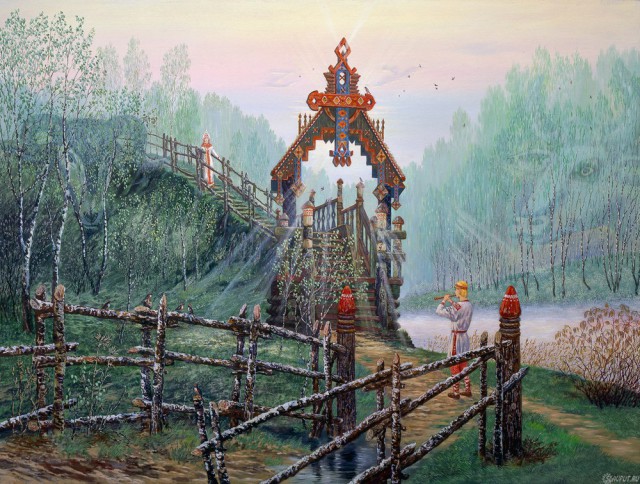 Всеволод Иванов - славянские картины