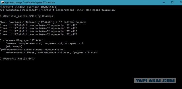 Скрытые возможности команды "Ping"