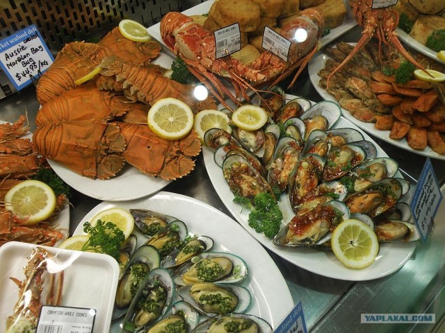 Рыбный ларёк в Новой Зеландии