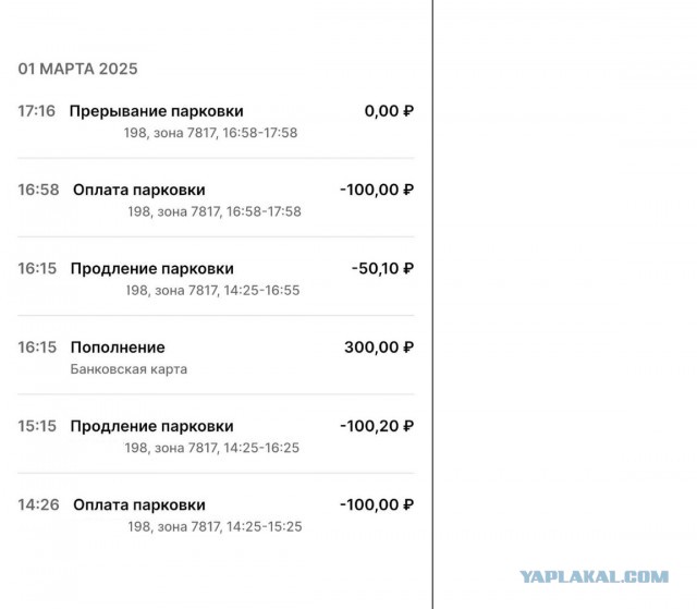 Обжалование штрафа за парковку.