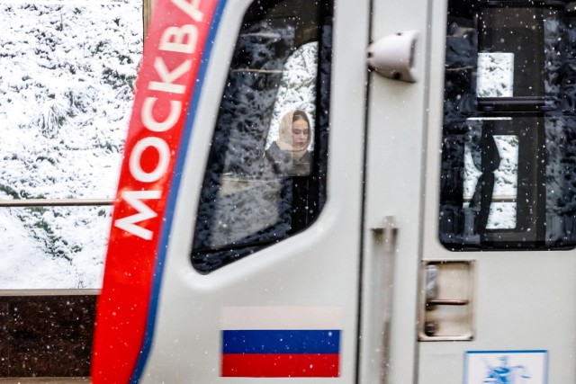 В Москве выпал первый снег. Фоторепортаж