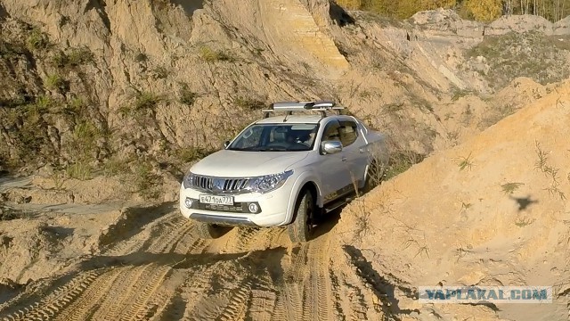 Mitsubishi L200 2016 - Offroad-тест в снегах России + немного Pajero V6